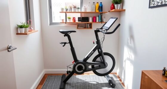 small apartment bike gym