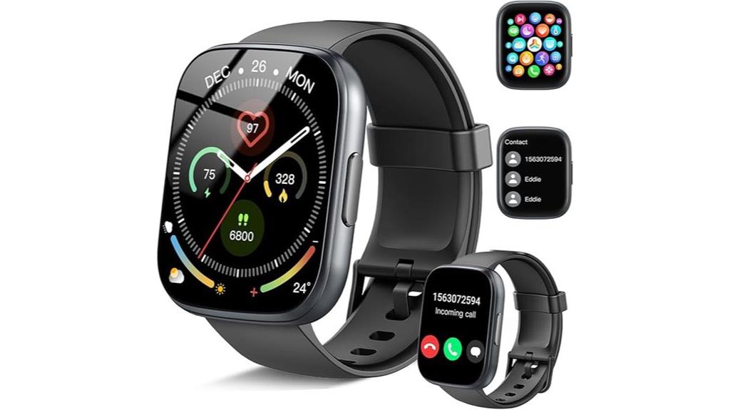 smart watch with fitness tracking
