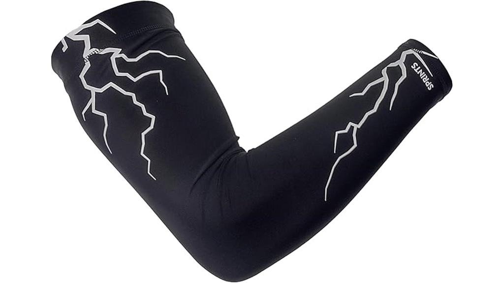 sports compression arm sleeves