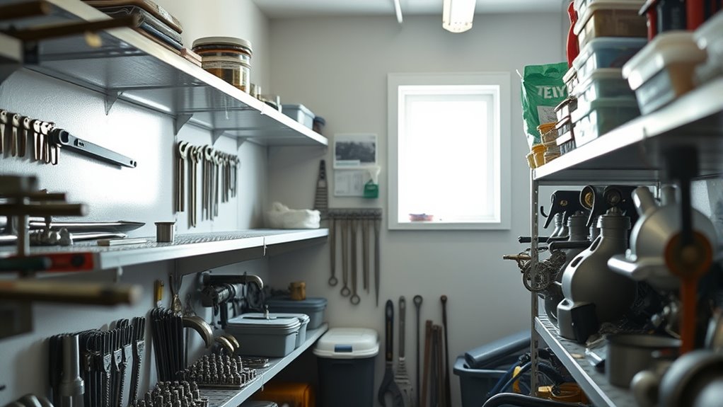 store metal items properly