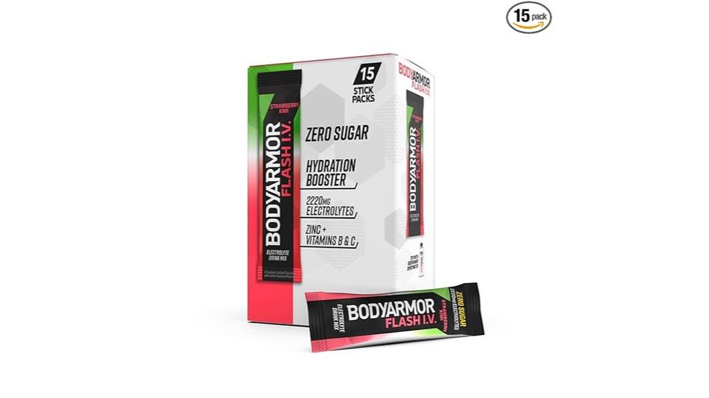 strawberry kiwi bodyarmor pack