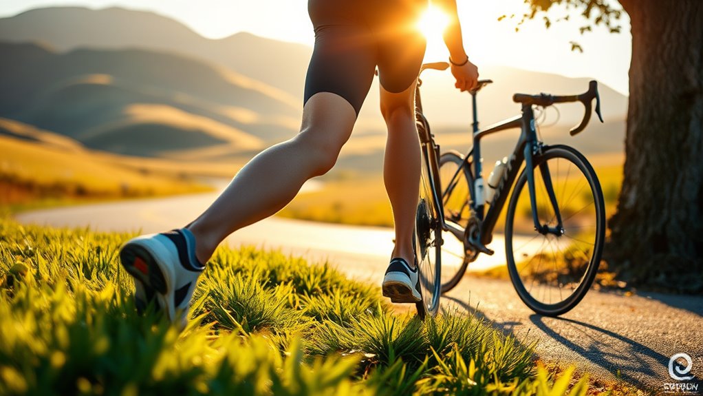 stretching prevents cycling injuries