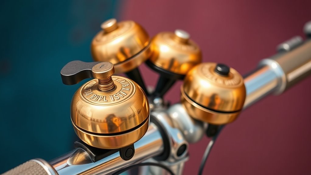 stylish durable bike bells