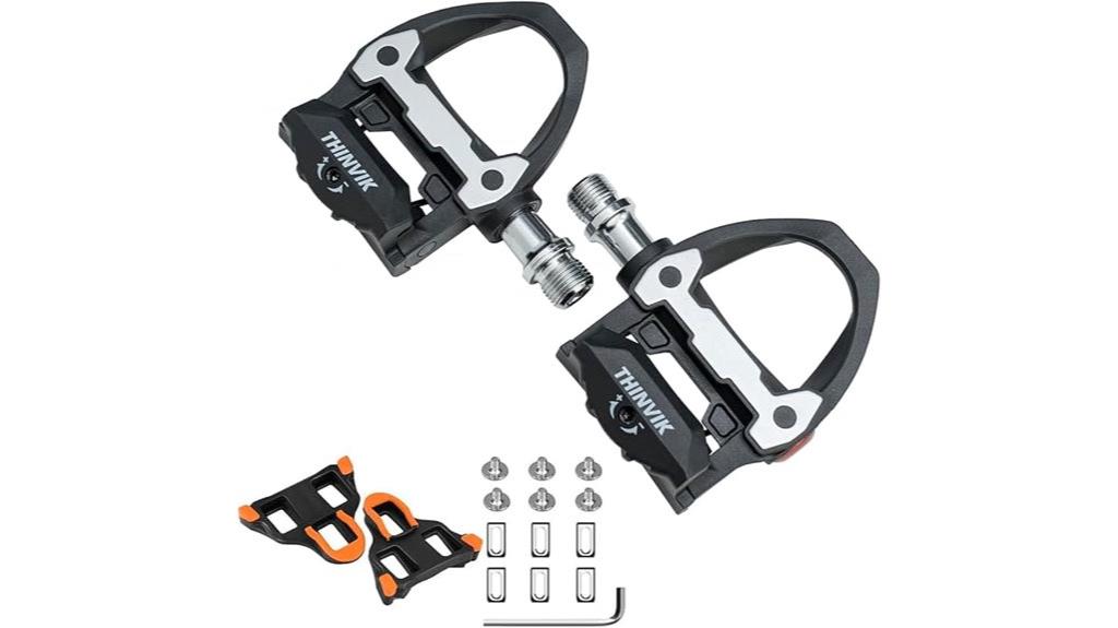 thin clipless pedals