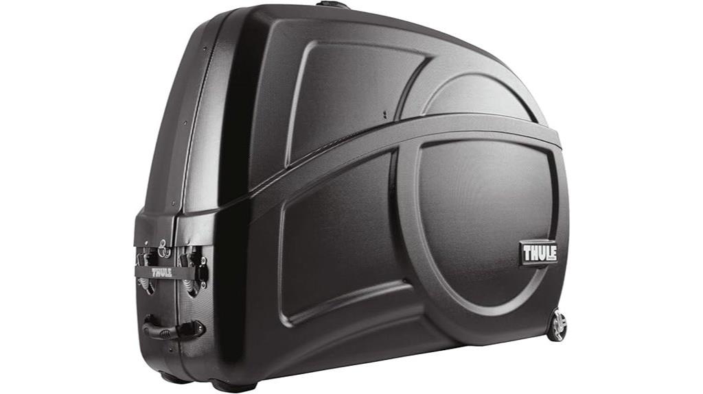 thule bike case with stand