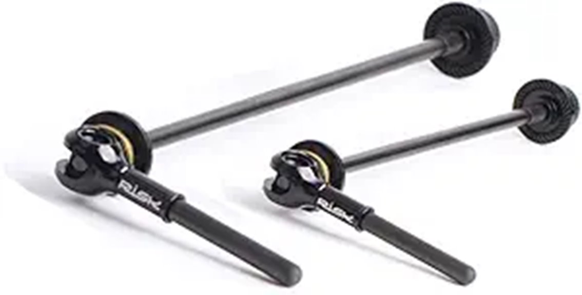 titanium bike skewer lever