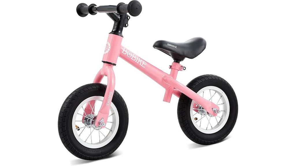 toddler bike with rubber tires
