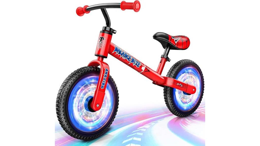 toddler spider balance bike