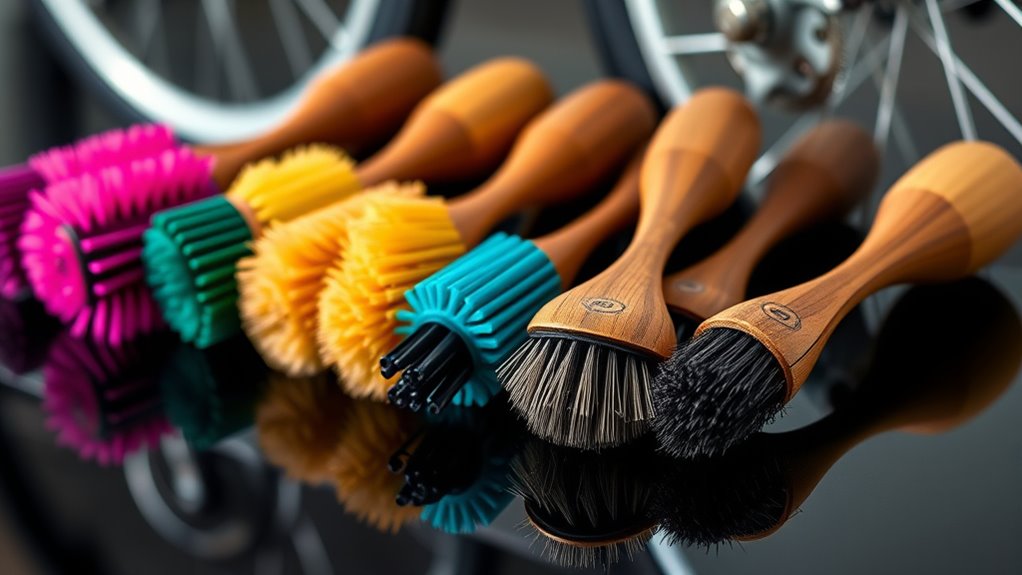 top bike cleaning brush sets