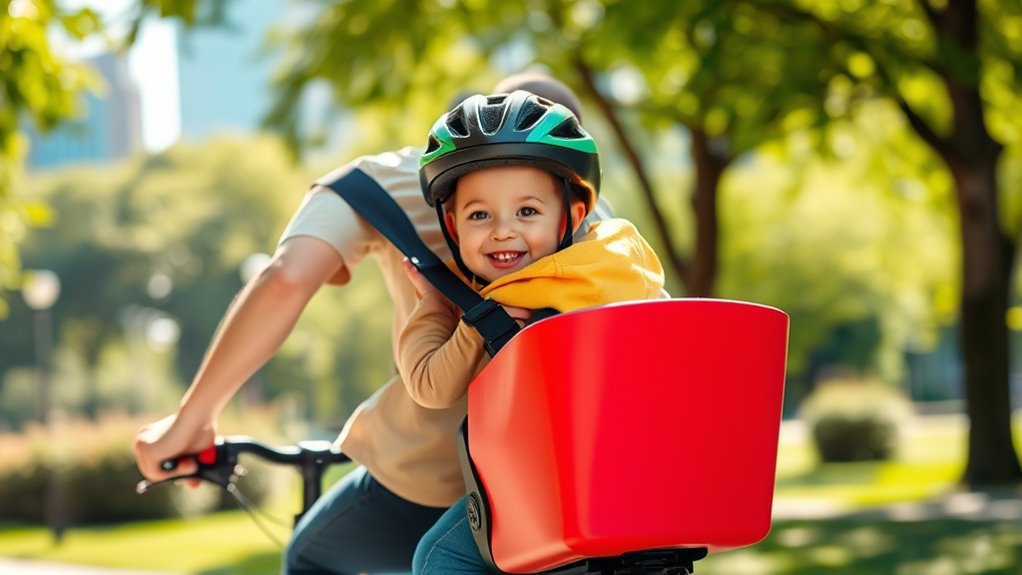 top child bike seat options