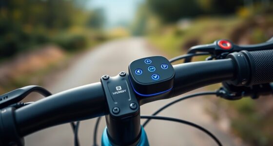 top handlebar light controls