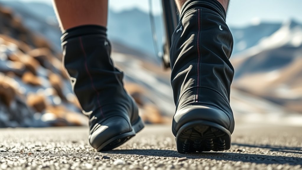 top insulated cycling shoe covers
