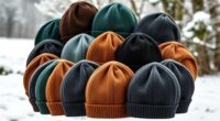 top merino winter cycling caps