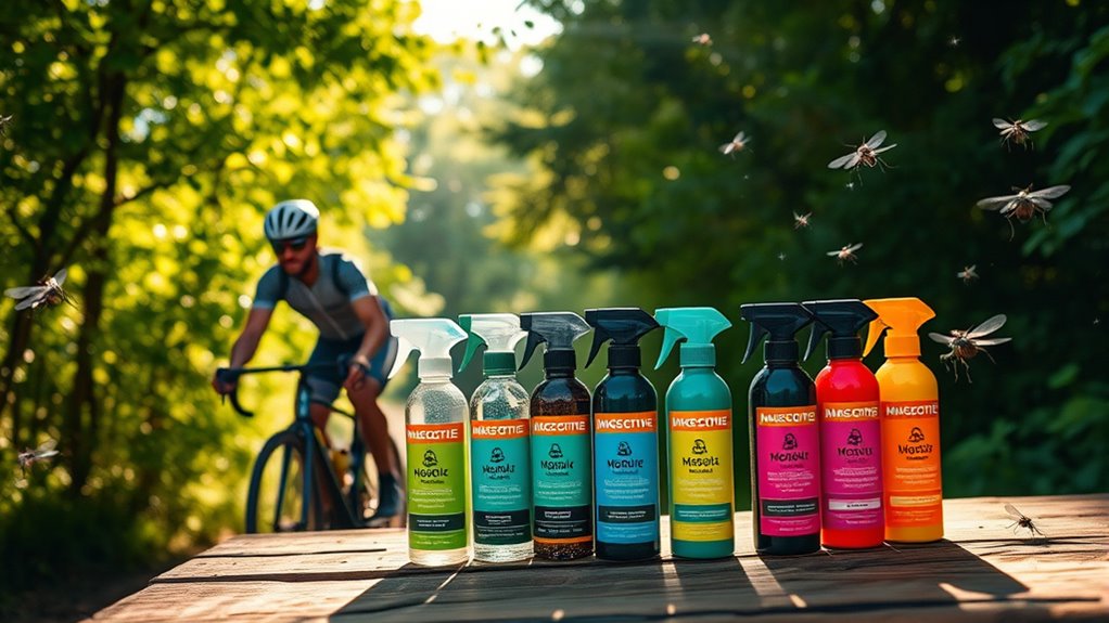 top mosquito repellent cycling sprays