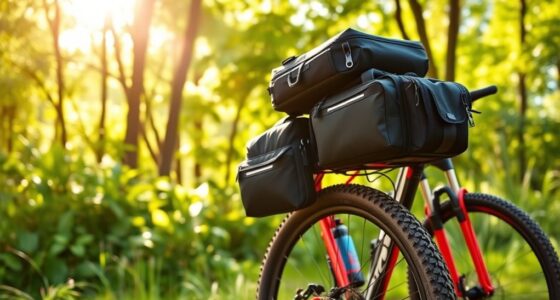 top rear rack trunk bags