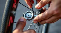 top spoke tension meters