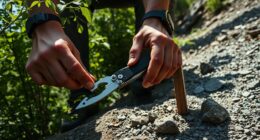 trail repair with multi tool