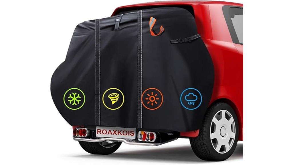 two bike transport cover