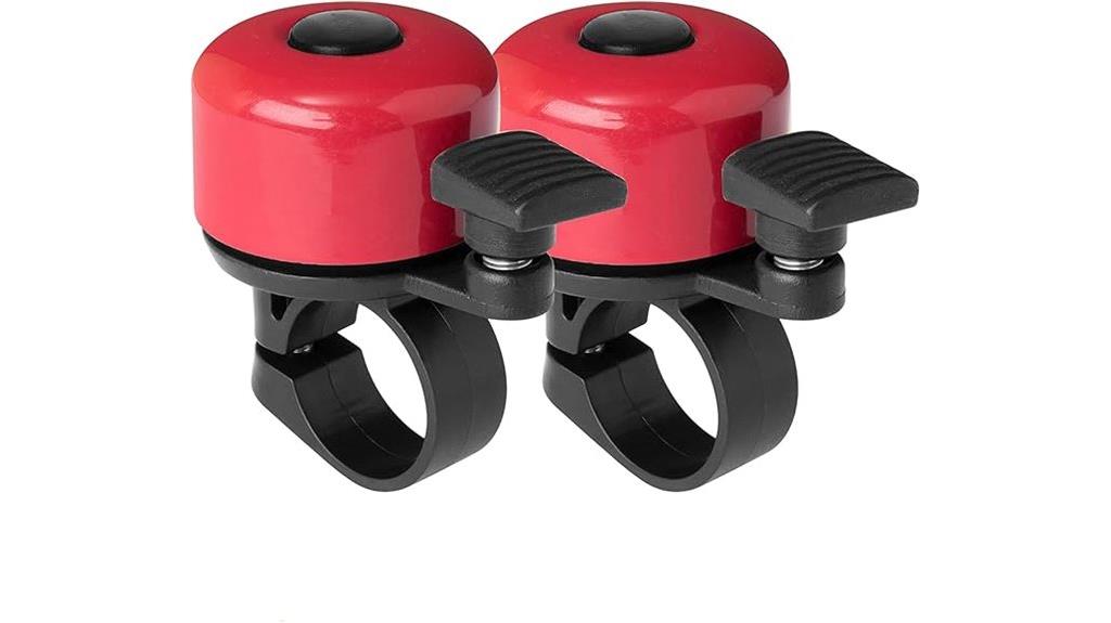 two loud bike bells