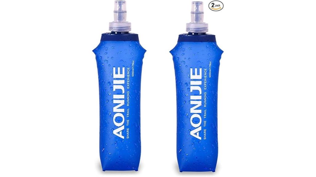 two pack collapsible bottles