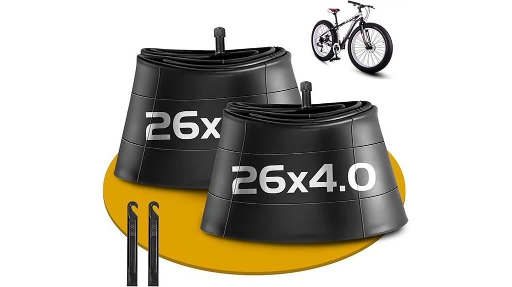 two packs 26 inch fat tires