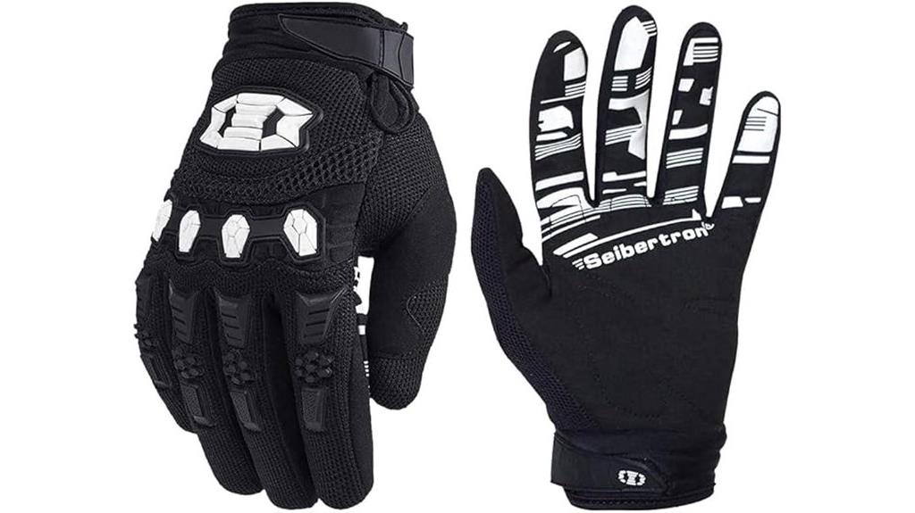 unisex bmx mtb gloves