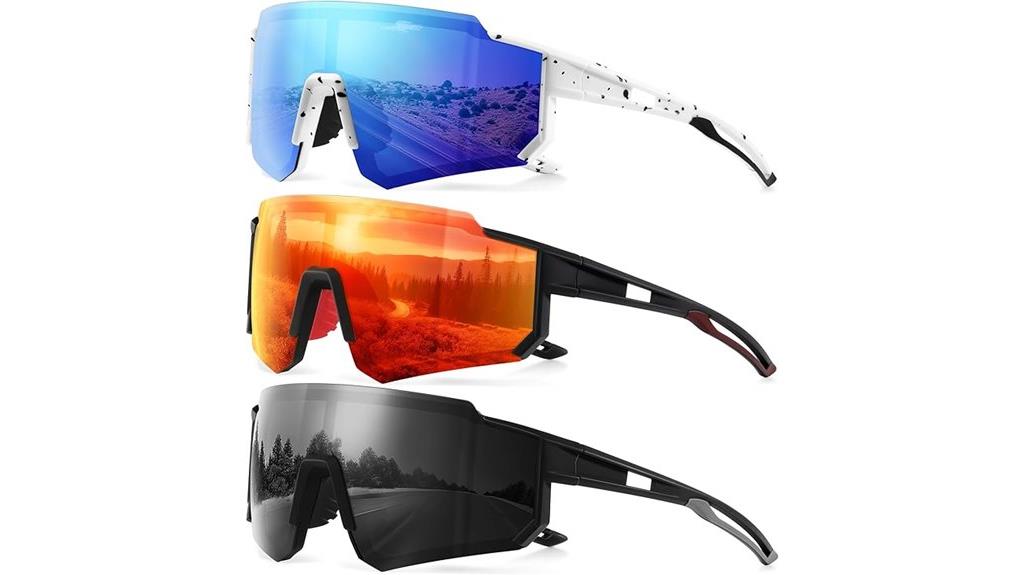 unisex polarized sport eyewear