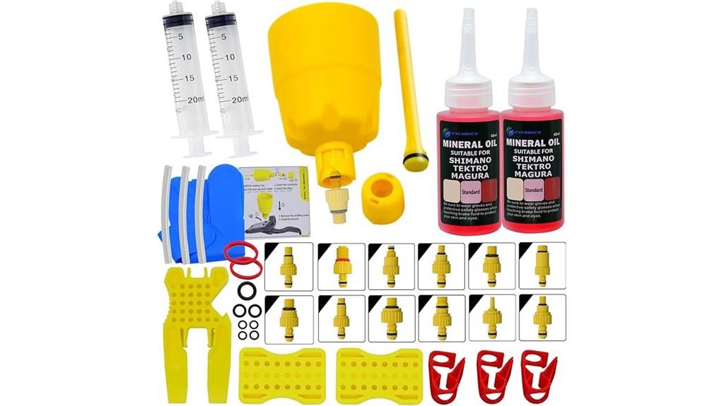universal bicycle brake bleed kit