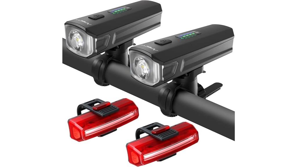 usb rechargeable bike lighting