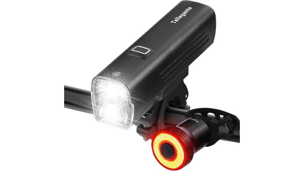 usb rechargeable bike lights