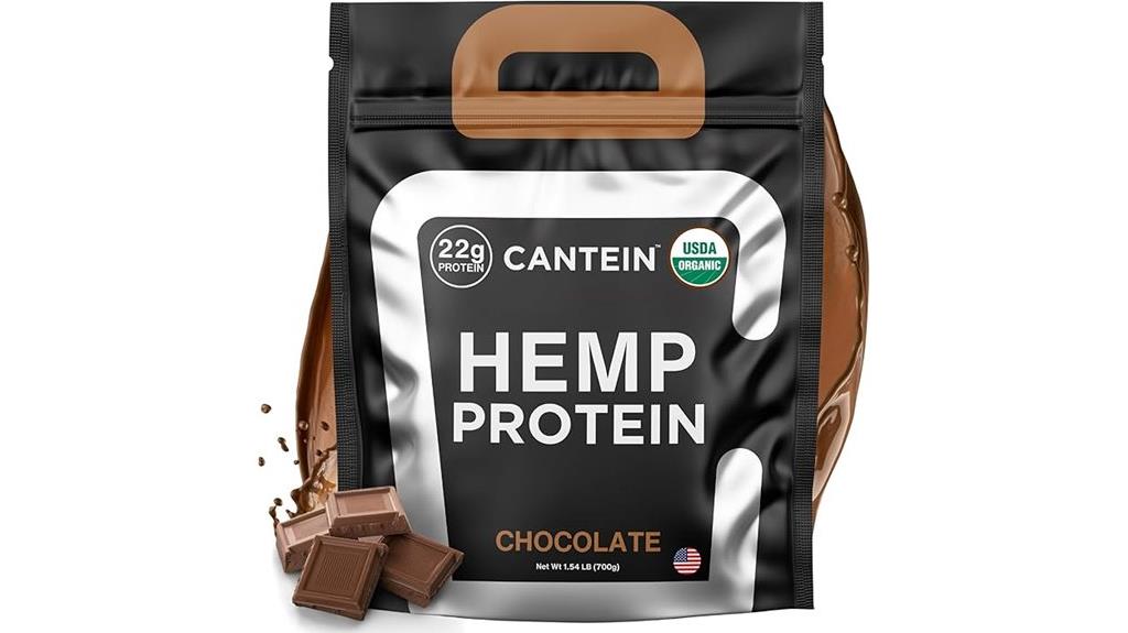 vegan organic hemp powder