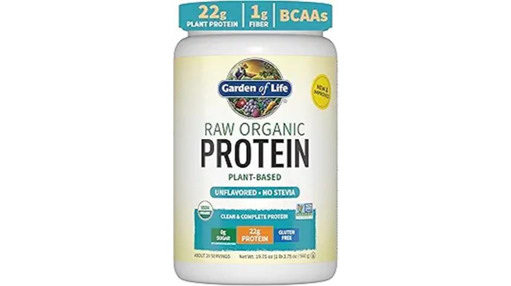 vegan organic protein powder