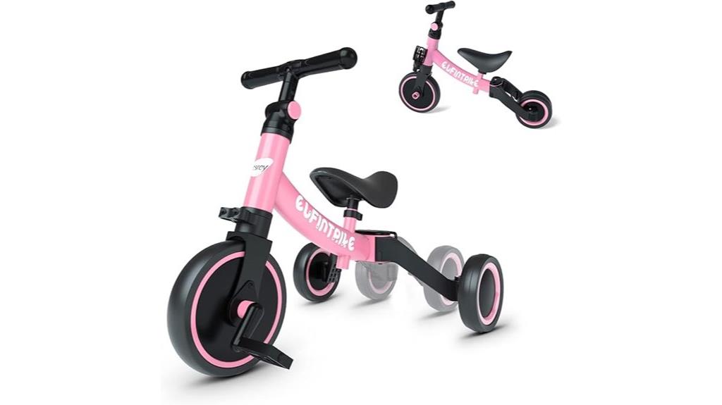 versatile 5 in 1 toddler bike