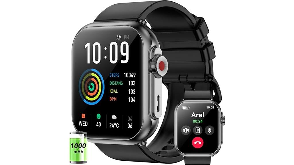 versatile smartwatch with long battery