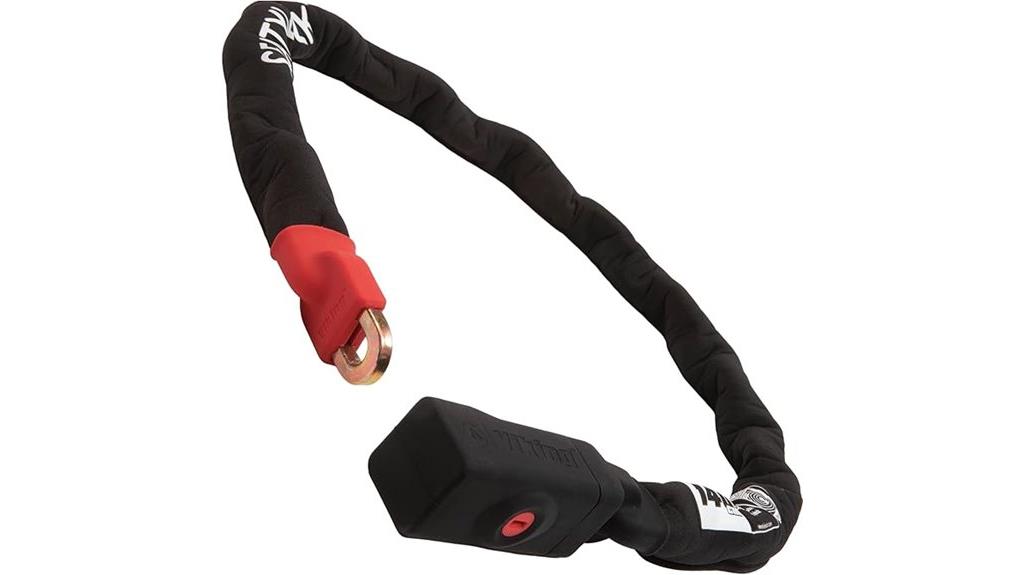viking style bike chain lock