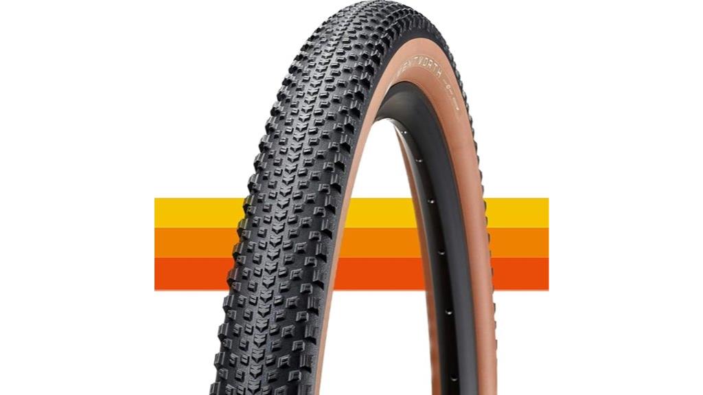 vintage inspired gravel tire