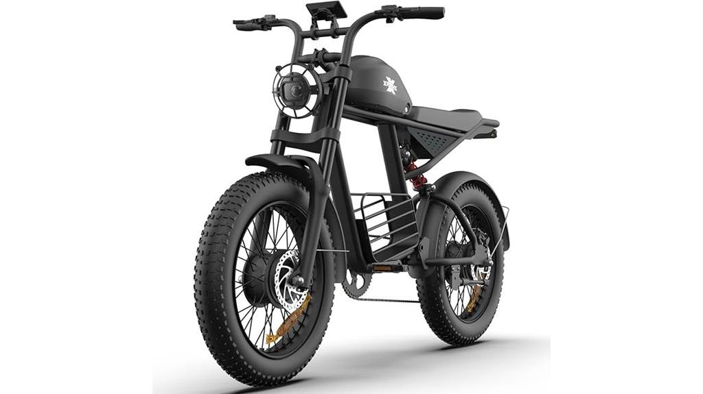 vintage style adult e bike