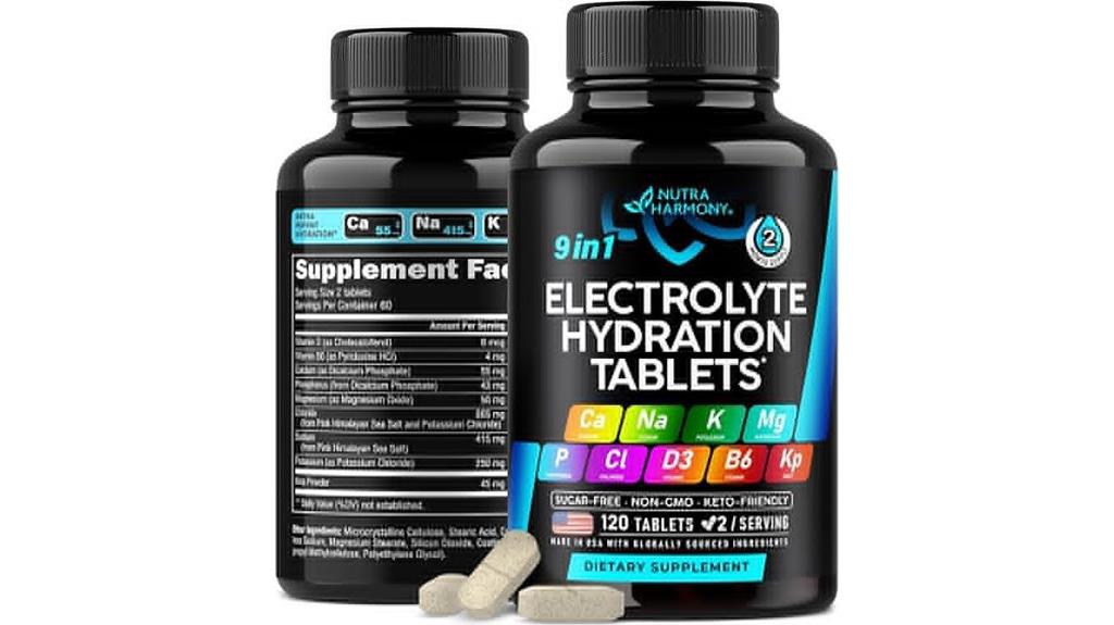 vitamins kelp electrolyte tablets
