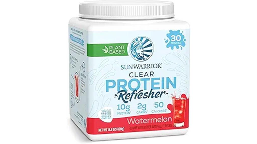 watermelon flavored plant protein