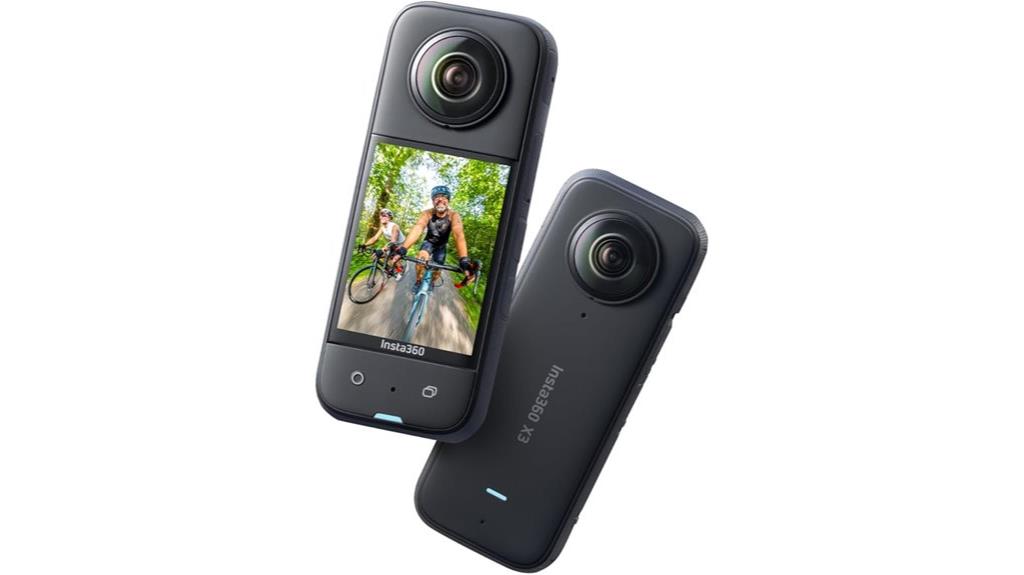 waterproof 360 action camera