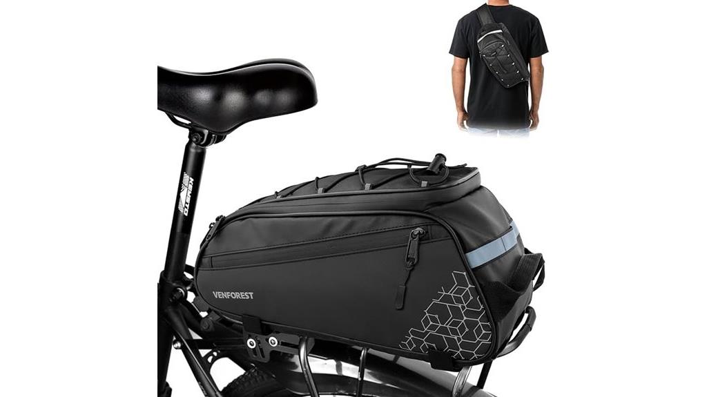 waterproof bicycle trunk bag