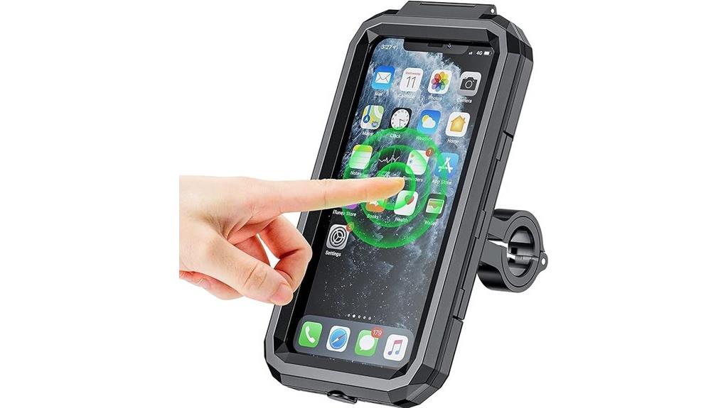 waterproof bike phone mount