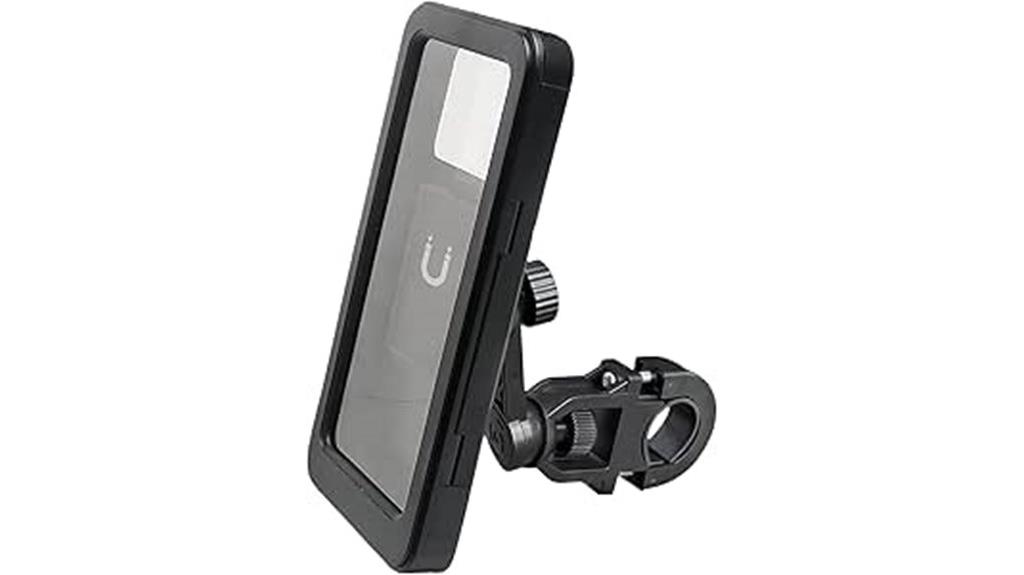 waterproof bike phone mount
