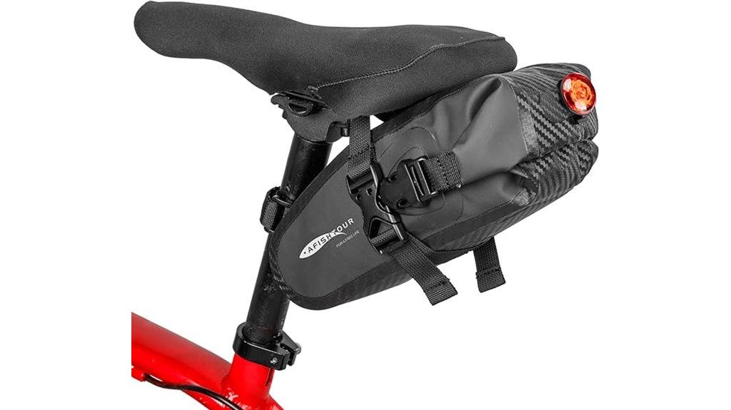 waterproof bike saddle bag