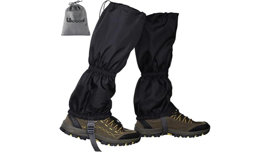 waterproof breathable hiking gaiters