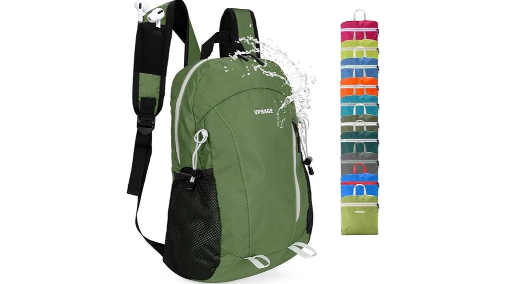waterproof hiking daypack capacity