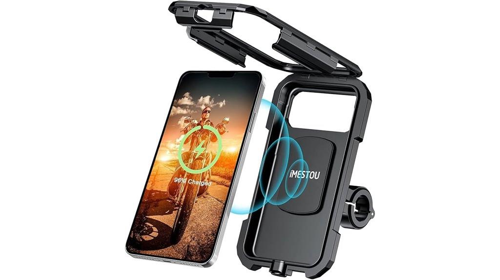 waterproof motorcycle phone mount