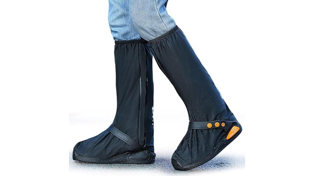 waterproof reflective shoe covers