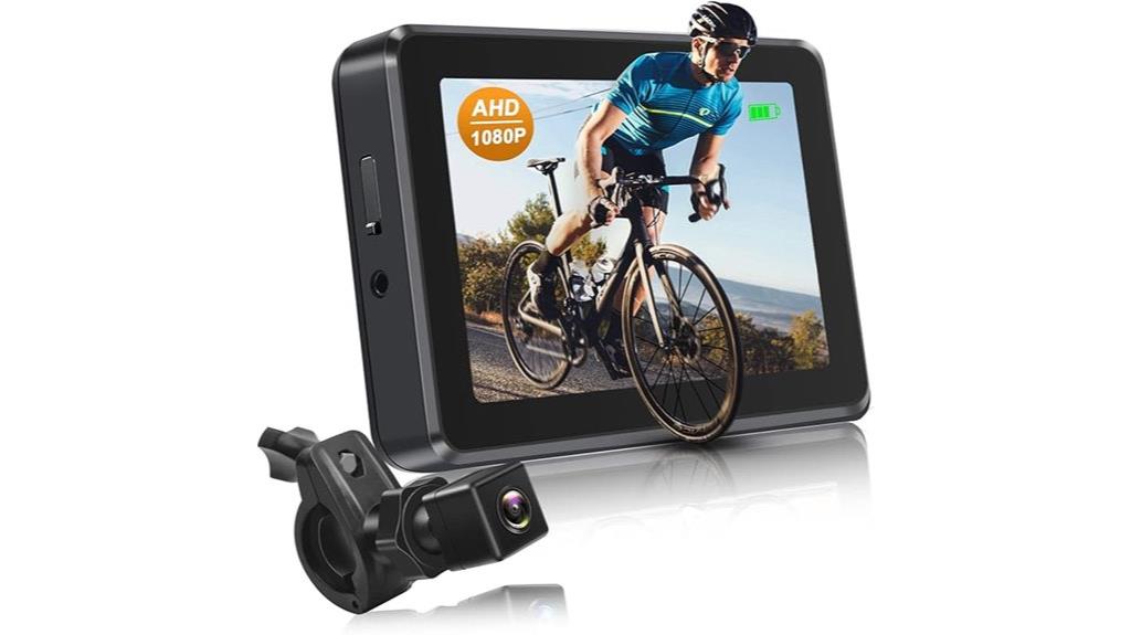 wide angle bike camera