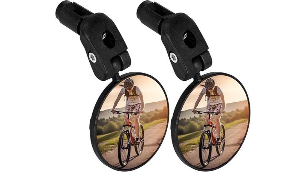 wide angle bike mirrors